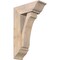 Ekena Millwork Legacy Traditional Smooth Bracket w/ Offset Brace, Douglas Fir, 7 1/2"W x 20"D x 32"H BKT0806X20X32LEC01SDF - alternate 1